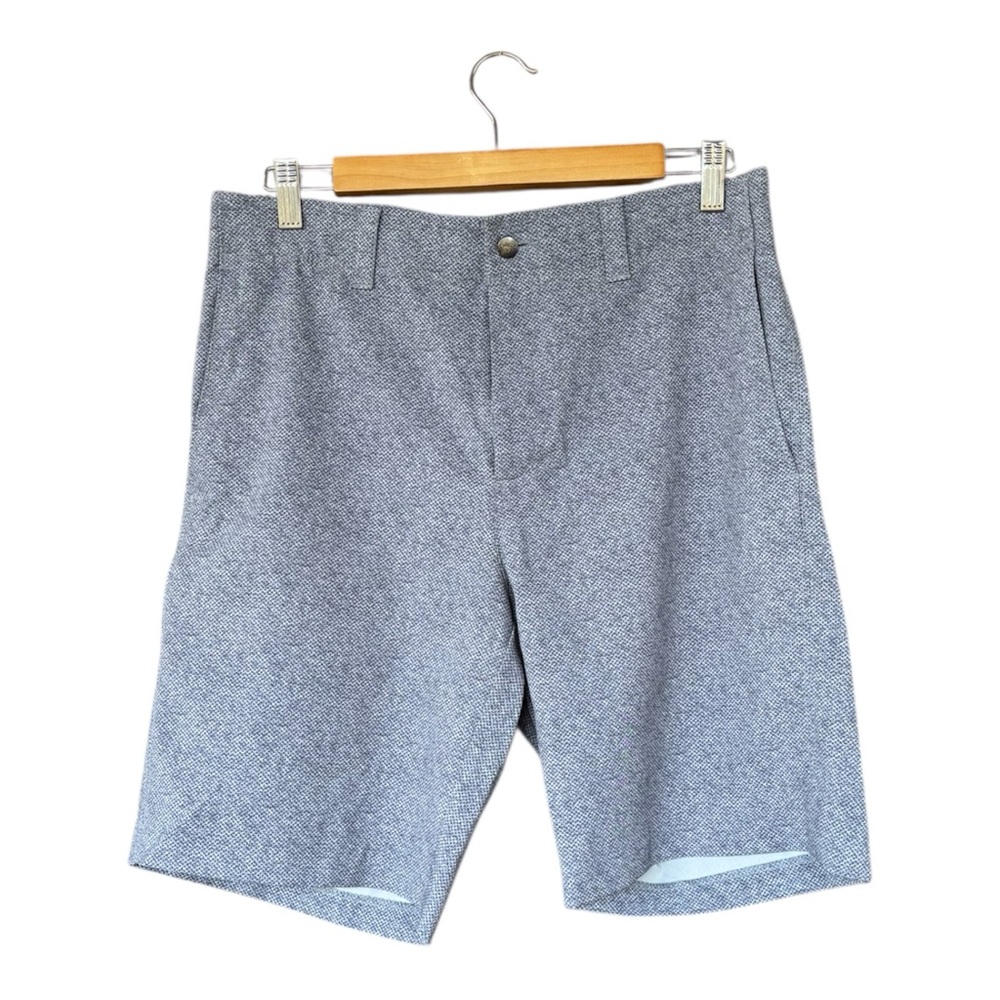 Callaway Men's 32 Activewear Golf Shorts Gray Microprint Stretch Performance‎